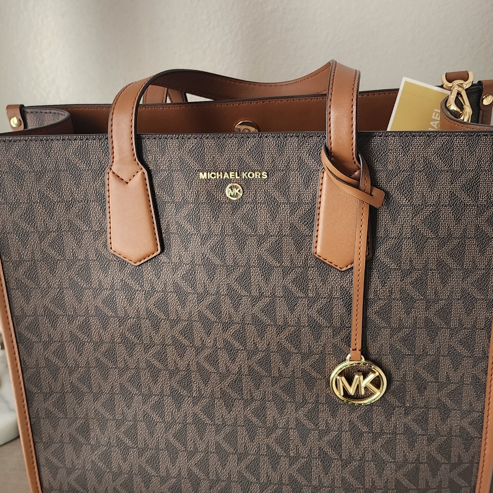 Michael Kors Brown Tote Bag